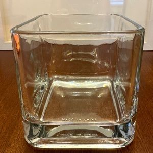 Heavy Duty Square Glass Vase Candleholder Decor Centerpiece - 8 AVAILABLE -